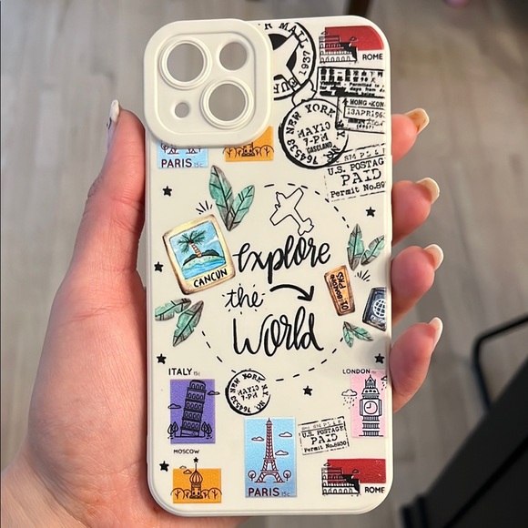 Explore the World Phone Case - Cream - Picture 1 of 1